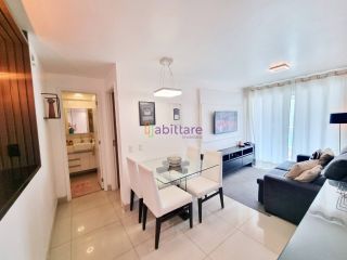 Alugo Unique Mobiliado, fino acabamento, lado mar ventilado.