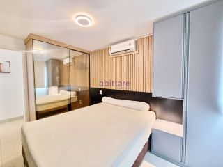 Alugo Unique Mobiliado, fino acabamento, lado mar ventilado.