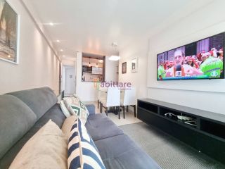 Alugo Unique Mobiliado, fino acabamento, lado mar ventilado.