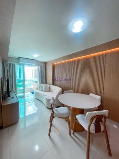 Apartamento MOBILIADO no Unique de 49m² com 1 quarto - Ponta do Farol