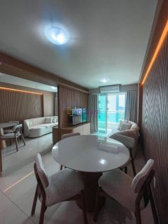 Apartamento MOBILIADO no Unique de 49m² com 1 quarto - Ponta do Farol