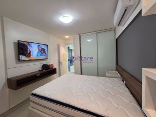 Apartamento MOBILIADO no Unique de 49m² com 1 quarto - Ponta do Farol