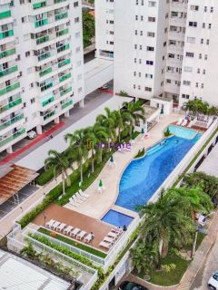 Apartamento de 107m² no Reserva Lagoa com 3 quartos (1 suíte) - MOBILIADO