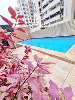 Apartamento no Edifício Praia Grande  - 94m² andar baixo 3 qts