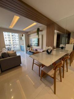 Apartamento mobiliado no Grand Park Varandas com 3 quartos (1 suíte)