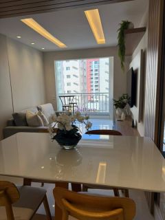 Apartamento mobiliado no Grand Park Varandas com 3 quartos (1 suíte)