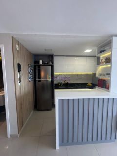 Aquamarine Residence - Apartamento de 81m² com 02 suítes na Península da Ponta D'areia.