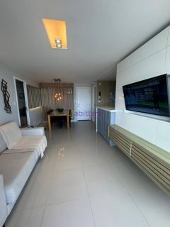 Aquamarine Residence - Apartamento de 81m² com 02 suítes na Península da Ponta D'areia.