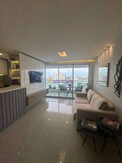 Aquamarine Residence - Apartamento de 81m² com 02 suítes na Península da Ponta D'areia.