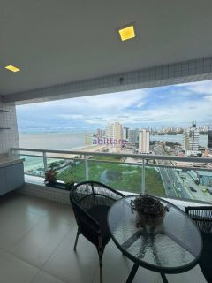 Aquamarine Residence - Apartamento de 81m² com 02 suítes na Península da Ponta D'areia.