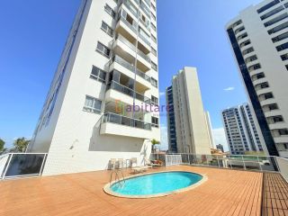Alugo apto semi mobiliado no Edifício Turim, 77m² com 2 suítes  - Calhau