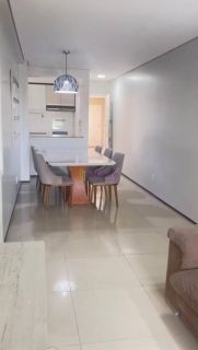 Alugo apto semi mobiliado no Edifício Turim, 77m² com 2 suítes  - Calhau