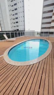 Alugo apto semi mobiliado no Edifício Turim, 77m² com 2 suítes  - Calhau