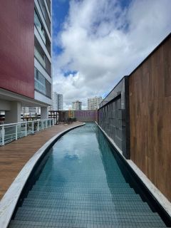 Alugo Apto no Edifício Monte Fuji - Apartamento de 100m² - 02 suíte na Ponta do Farol