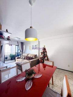 Apartamento com 3 quartos (1 suíte e 2 semi suítes) no Ed. Montreal - Renasncença