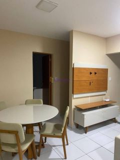 Apartamento de 55m² com 2 quartos (1 suíte) no Space Calhau 1