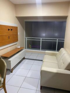 Apartamento de 55m² com 2 quartos (1 suíte) no Space Calhau 1