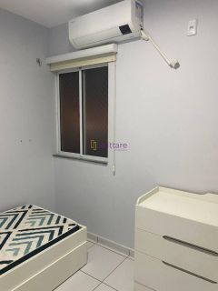 Apartamento de 55m² com 2 quartos (1 suíte) no Space Calhau 1