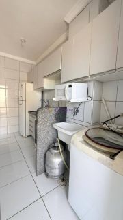 Space Calhau I - Apartamento MOBILIADO de 49m² com 2 quartos + 1 banheiro
