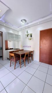 Space Calhau I - Apartamento MOBILIADO de 49m² com 2 quartos + 1 banheiro