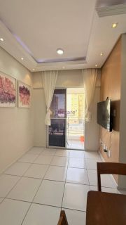 Space Calhau I - Apartamento MOBILIADO de 49m² com 2 quartos + 1 banheiro