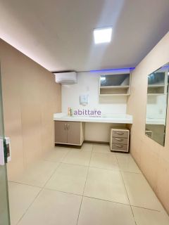 Alugo sala comercial mobiliada de 34m² no Shopping da Ilha