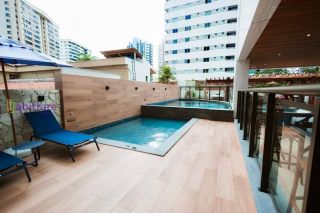 Apartamento de 109m² com 3 suítes no Porto Farol - Ponta do Farol