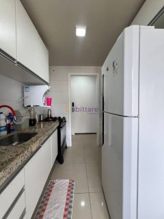 Condomínio Turim - Apartamento de 77m² MOBILIADO com 2 suítes no Calhau