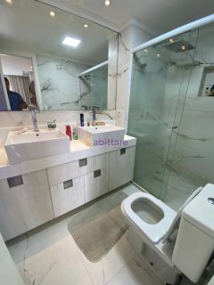 Alugo apto semi-mobiliado 88m² no Reserva Lagoa com 3 quartos ( 2 suíte).