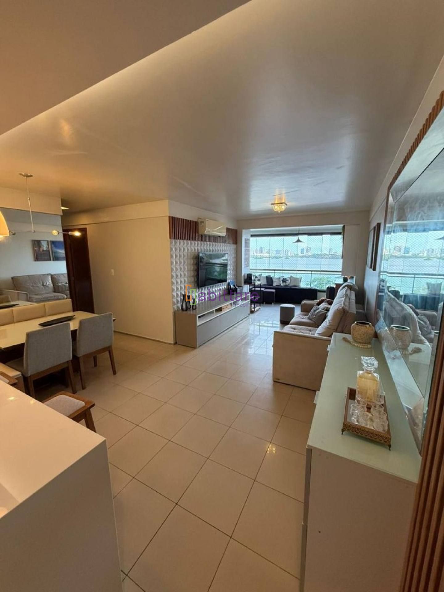 Apartamento de 80m² com 02 quartos (1 suíte) no Lake Side - Ponta D'areia