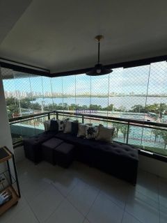 Apartamento de 80m² com 02 quartos (1 suíte) no Lake Side - Ponta D'areia