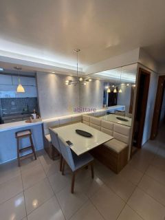Apartamento de 80m² com 02 quartos (1 suíte) no Lake Side - Ponta D'areia