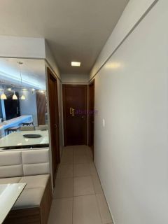 Apartamento de 80m² com 02 quartos (1 suíte) no Lake Side - Ponta D'areia