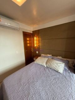 Apartamento de 80m² com 02 quartos (1 suíte) no Lake Side - Ponta D'areia