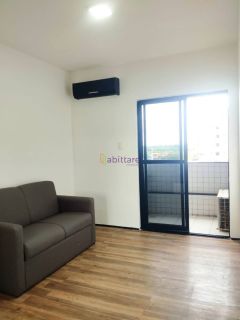 Apartamento com 1 quarto no Condomínio Biarritz - na entrada da Litorânea