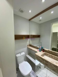 Apartamento de 57m² MOBILIADO com 2 quartos (1 suíte) no Pleno Residencial