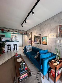 Condomínio Acqua Bella - 72m² com 2 quartos (1 suíte)  - Ponta D'areia