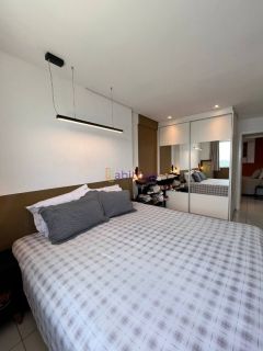 Condomínio Acqua Bella - 72m² com 2 quartos (1 suíte)  - Ponta D'areia