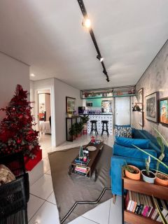 Condomínio Acqua Bella - 72m² com 2 quartos (1 suíte)  - Ponta D'areia