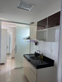 Alugo Condomínio Acqua Bella - 71m² com 2 quartos (1 suíte)  - Ponta D'areia