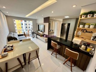 Apartamento com 3 quartos (1 suíte) no Grand Park Árvores - MOBILIADO