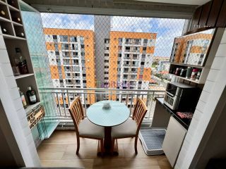Apartamento com 3 quartos (1 suíte) no Grand Park Árvores - MOBILIADO
