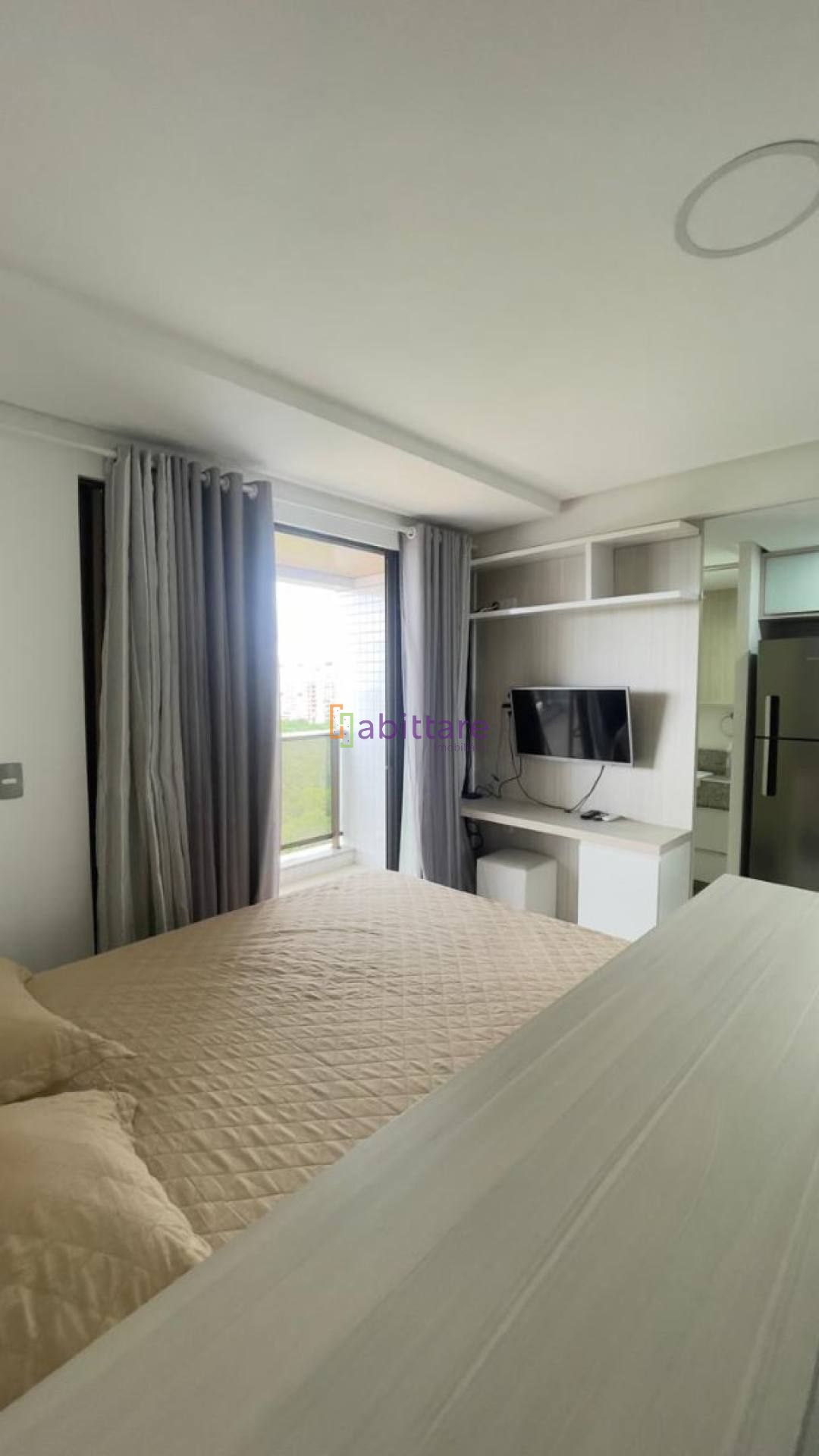 Apartamento mobiliado no Studio Design Holandeses de 29m²