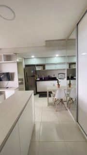Apartamento mobiliado no Studio Design Holandeses de 29m²