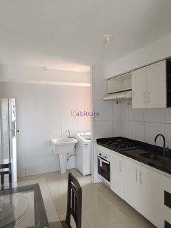 Apartamento de 61m² no Grand Park Pássaros com 2 quartos (1 suíte) - MOBILIADO