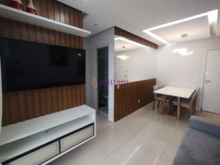 Vendo apartamento mobiliado com 2 quartos (1 suíte) no Ilha Parque Residence