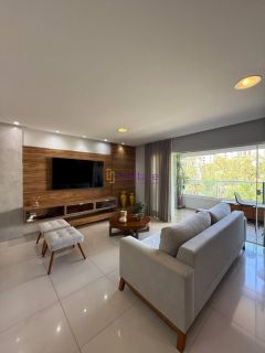 Apartamento Mobiliado de 127m² com 3 suítes no Vancouver Residence - Jardim Renascença