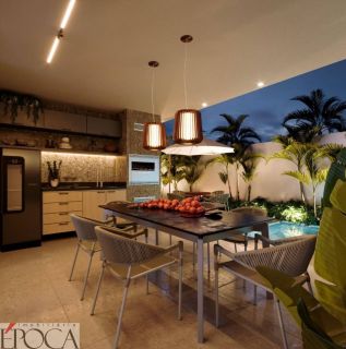 CASA DUPLEX EM CONSTRUÇÃO NO TERRAS ALPHAVILLE