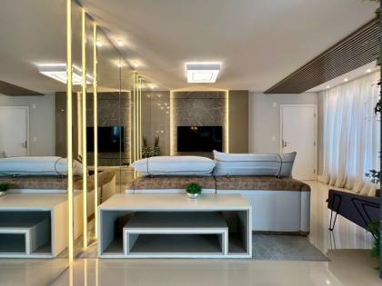 Excelente Apartamento mobiliado  3 Suítes com lazer completo   100 m mar (proximo ao píer)