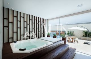 Excelente Apartamento 4 quartos ( sendo 2 suítes e 2 demi) com 2 vagas de garagem Vista Mar lazer completo finamente mobiliado de R$ 2.950.000,00 por R$ 2.490.000,00 á vista